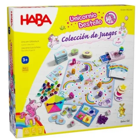 HABA Mi Gran Colección de Juegos: Unicornio Destello