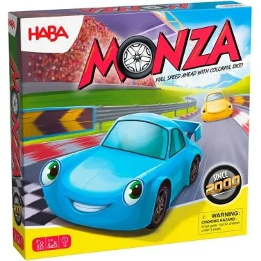 HABA Monza: Edición 2025 - Juego de Mesa de Carreras para Niños