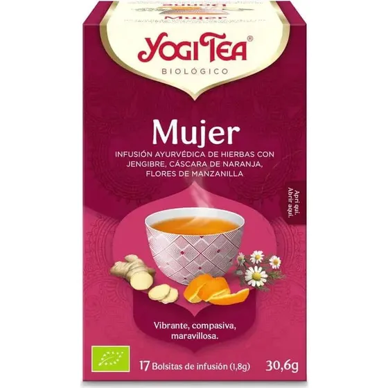 Yogi Tea Infusión Ecológica Mujer - 17 Bolsitas