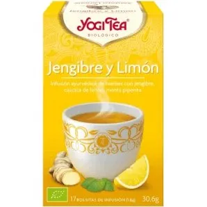 Yogi Tea Té de Jengibre y Limón 17 Bolsitas