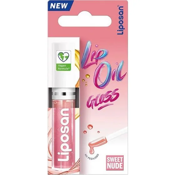 Liposan Oil Gloss Brillo Labios Sweet Nude 5.5 ml