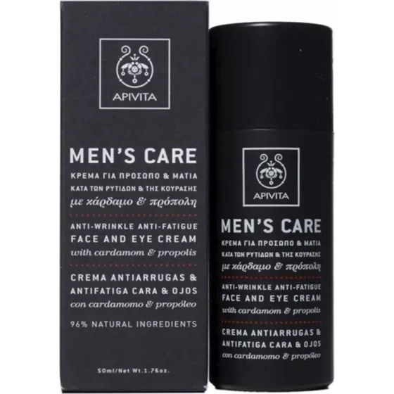Apivita Mens Care Crema Cara-Ojos 50 ml