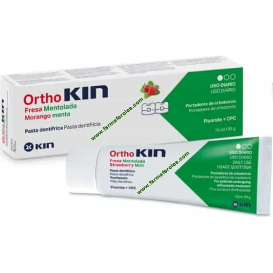 Ortho-Kin Fresa Mentolada 75 ml