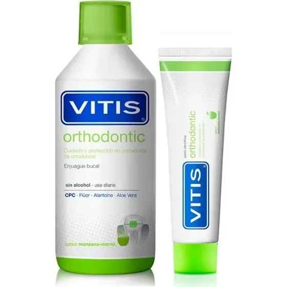 Vitis Orthodontic Pack Pasta + Colutorio