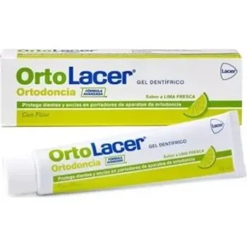Ortolacer Gel Dentfrico Ortodoncia Lima Fresca 125 ml