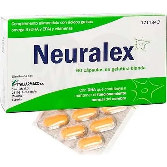 Neuralex 60 Caps Gelatina Blanda