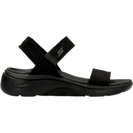 Skechers Go Walk Arch Fit 2.0 Sandalias Mujer - Black