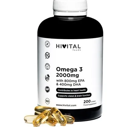 Hivital Omega 3 2000 mg 200 Cpsulas