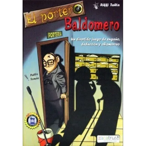 Zacatrus El Portero Baldomero - Juego de Cartas de Roles Ocultos