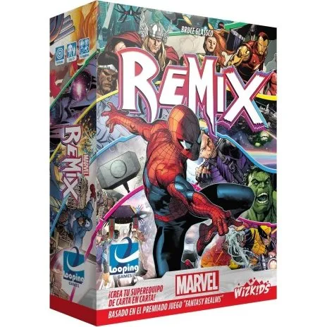 Marvel Remix - Juego de Cartas de Estrategia