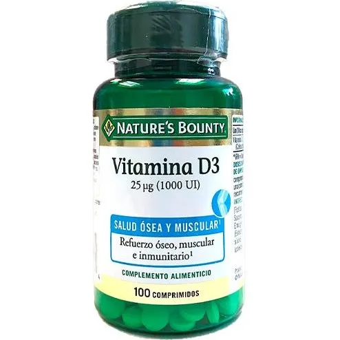 Nature's Bounty Vitamina D3 1000 UI