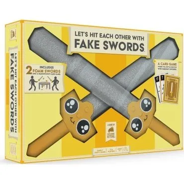 Asmodee Vamos a Pegarnos con Espadas de Mentira - Juego de Cartas