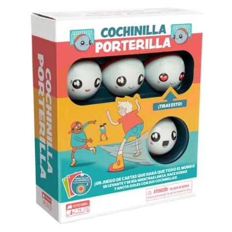 Asmodee Cochinilla Porterilla - Juego de Cartas