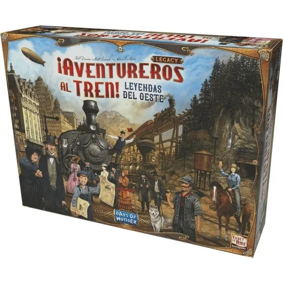Asmodee Aventureros al Tren: Legacy Leyendas del Oeste