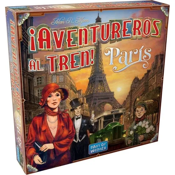 Asmodee Aventureros al tren: Paris