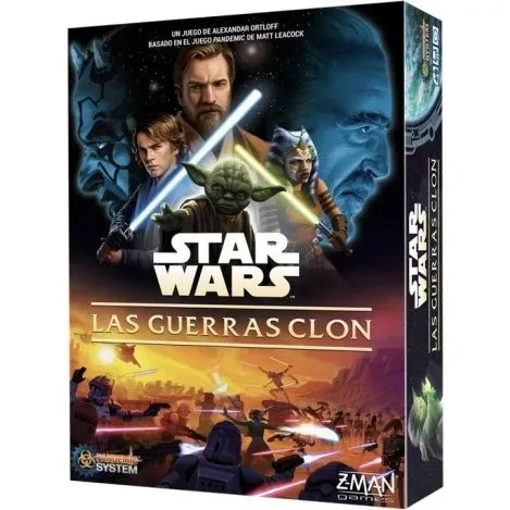 Star Wars: Las Guerras Clon - Juego de Mesa Cooperativo