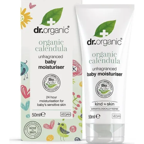 Dr. Organic Crema Hidratante Calndula Beb 50ml