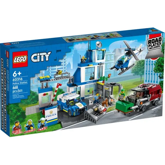 LEGO Comisara de Polica 60316 (City, 3 plantas)