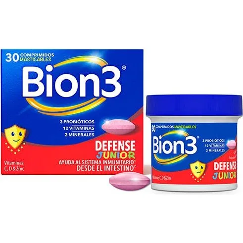 Bion3 Defense Junior 30 Masticables