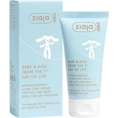 Ziaja Med Baby & Kids Crema Facial y Corporal Hipoalergnica 50 ml