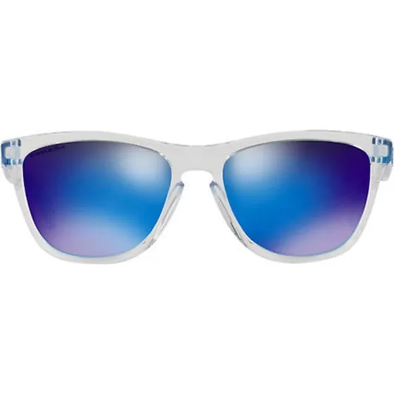 Oakley Frogskins Crystal Clear con Lentes Prizm Sapphire