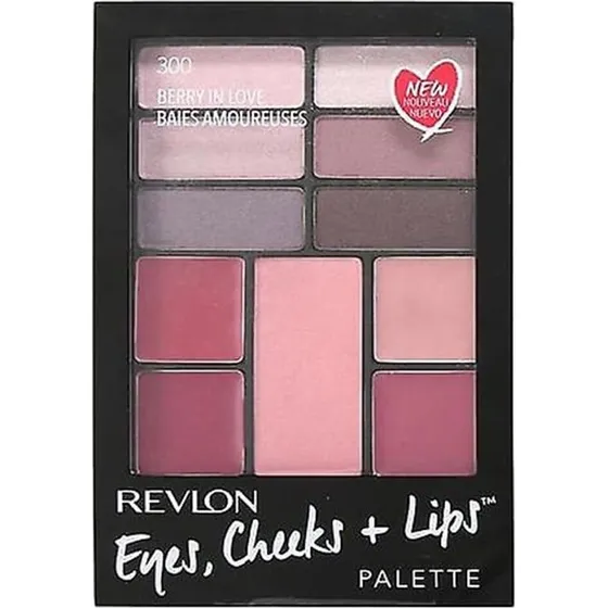 Revlon Palette Eyes, Cheeks + Lips Berry In Love
