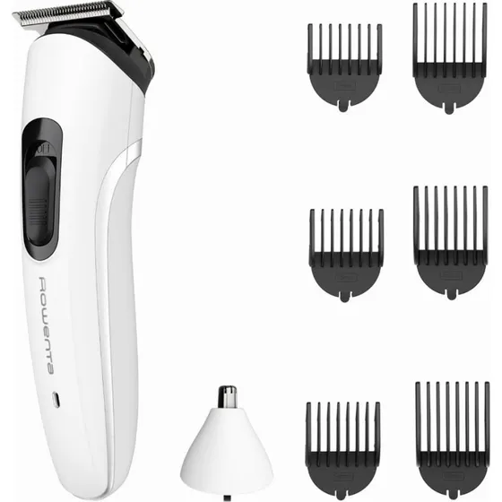 Cortapelos Rowenta TN8934 Multi Style 8 en 1 - Negro y Blanco