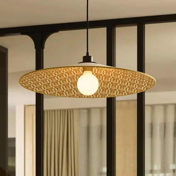 MARKET SET Lámpara colgante Gatsby Myra Ø 60 cm, E27