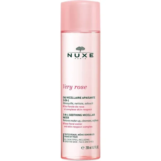 NUXE Very Rose Agua Micelar Calmante 3-en-1 200ml