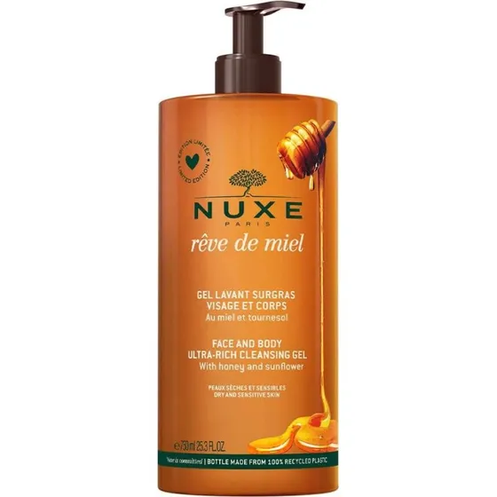 Nuxe Rêve de Miel Gel Limpiador Surgras 750ml