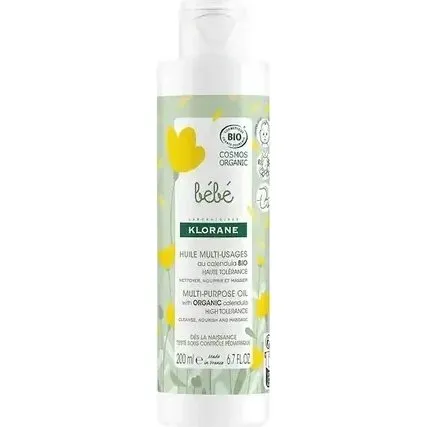 Klorane Bebe Aceite Multifunción Bio 200 ml