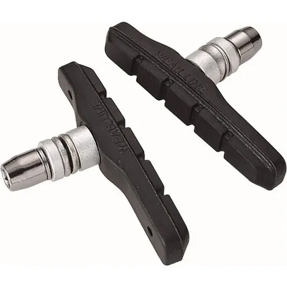 Marwi Zapatas de Freno V-Freno 72mm Hex Negro (2u)