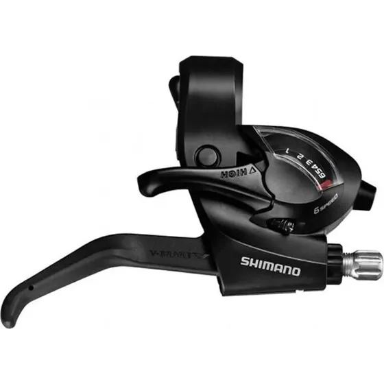 Shimano ST-EF41 6V Derecho Negro