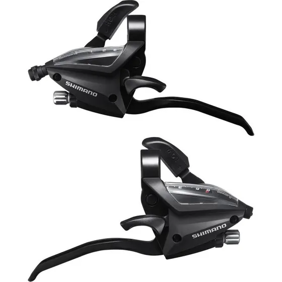Shimano EF500 3x8v Manetas Freno/Cambio Negro