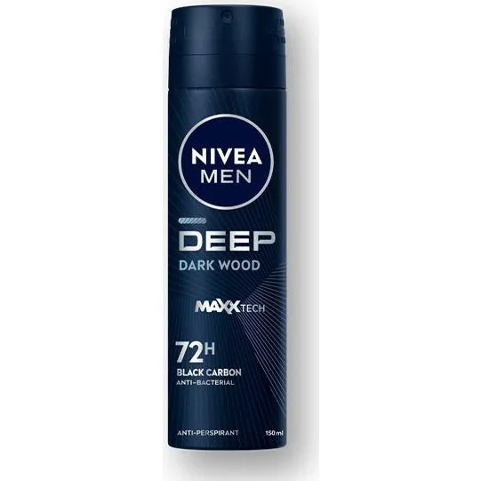 Nivea Men Deep Dry & Clean Spray 150 ml