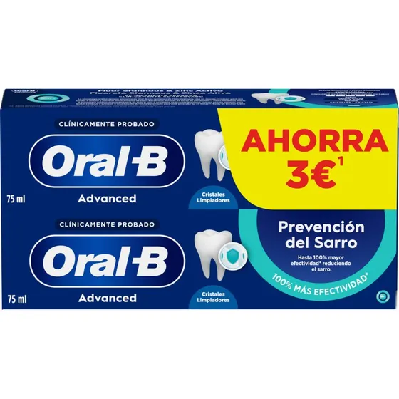 Oral-B Advanced Prevencin del Sarro 75 ml