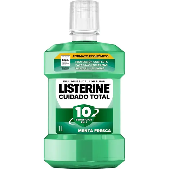 Listerine Proteccin Dientes y Encas Menta 1L
