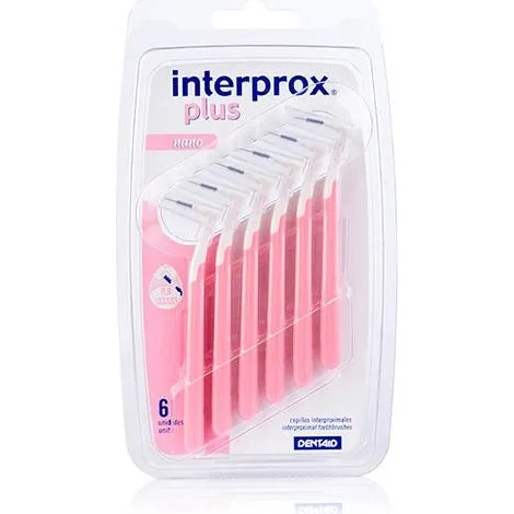 Interprox Plus Nano 0.6 mm 6 Cepillos Interproximales