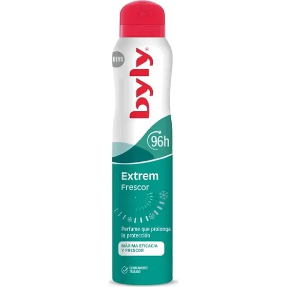 Byly Desodorante Spray Extrem Freshness 96h Protección 200ml