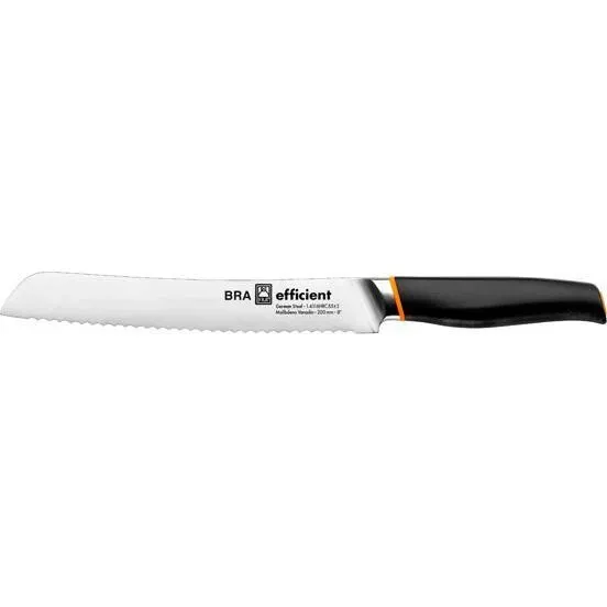 BRA A198007 Cuchillo para Pan de Acero Inoxidable Efficient