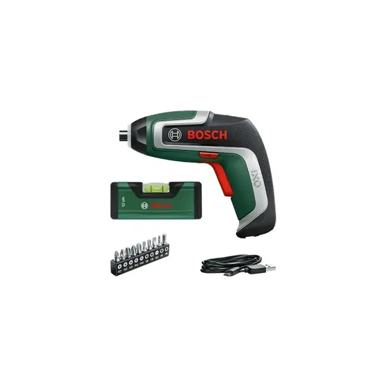 Bosch IXO 7 Atornillador Batera + Nivel + 10 Puntas