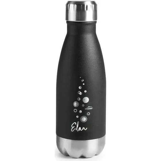 LACOR Botella Inox Edan Black 0,26L