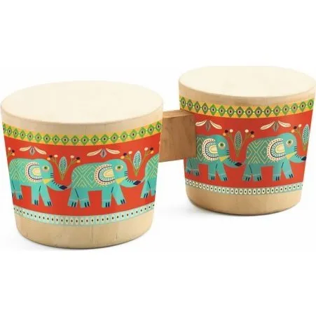 Djeco Animambo Bongo de Madera