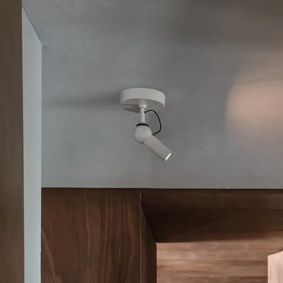 KDLN Plafón LED Bird Blanco - Lámpara de Techo Modular de Metal
