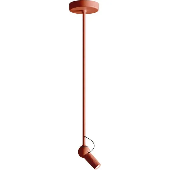 KDLN Plafón LED Bird Rojo, Metal, Ø 11 cm