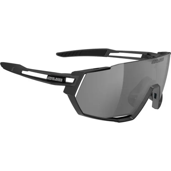 Salice 029 Gafas de Sol Deportivas Unisex - Negro/Plata