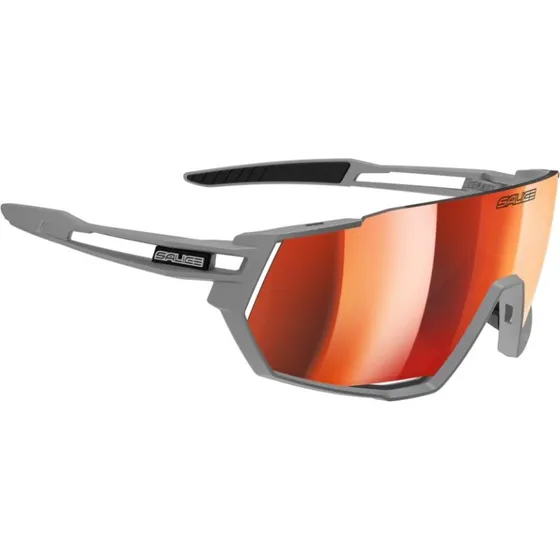 Salice 029 Gafas de Sol Deportivas Unisex con Lentes Espejo Rojas