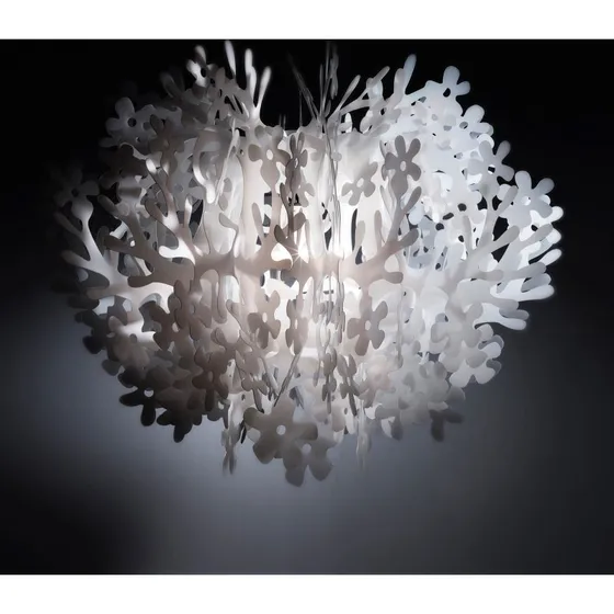 Slamp Fiorella - Lámpara colgante de diseño blanco
