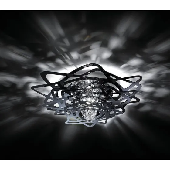 Slamp Aurora mini Plafón de diseño, negro