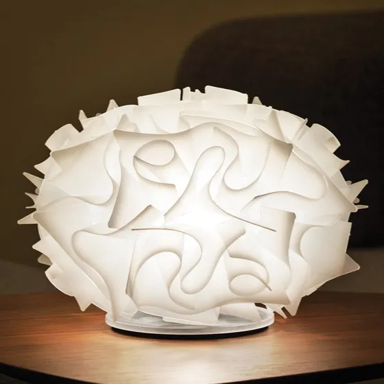 Slamp Veli Lámpara de Sobremesa Blanca de Diseño